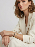 Sleek Bamboo Bangle Bracelet - Combo