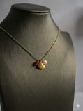 Ruby & Pearl Charm Chain