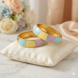 Colorful Tile Enamel Bracelet