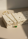 Geo Emerald Charm
