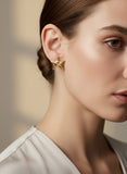 Golden Starfish Studs