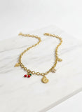 Eclectic Gold Charm Chain