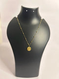 Minimal Circle Necklace