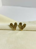 Beaten Heart Studs