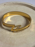 Diamond Thunder Golden Bracelet