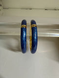 Blue Enamel Kada