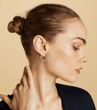 Pearl Curve Hoops