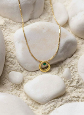 Emerald Aura Pendant