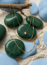 Golden Pulse Necklace