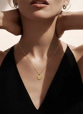 Minimal Circle Necklace