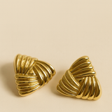 Golden Woven Triangles