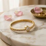 Heart Glow Gold Kada