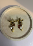 Golden Starfish Shell Drops
