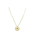Golden Tide Circle Necklace