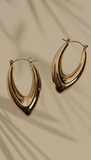 Golden Roach Hoop