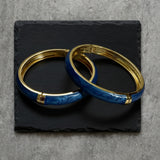 Blue Enamel Kada