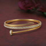 Diamond-Studded Nail Design Kada