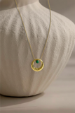 Emerald Aura Pendant