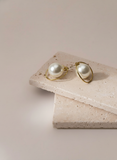 Halo Pearl Studs